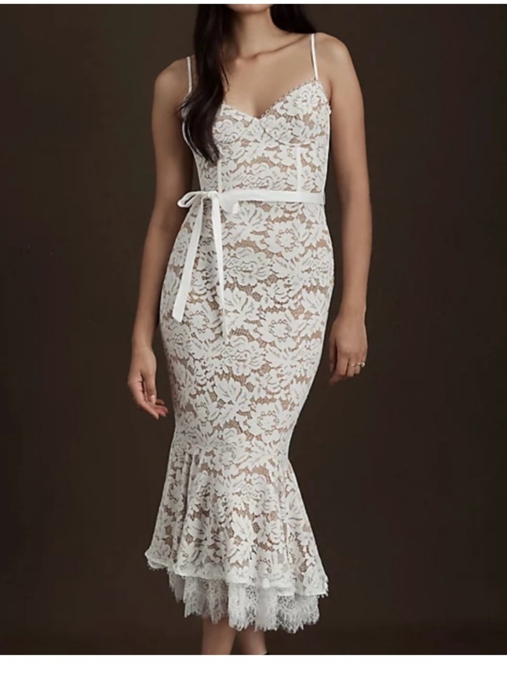 V.Chapman Anthropologie Naomi Stretch MIDI Dress